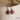 Emaille Ohrringe *BEIGE VIOLETT* von Hermoosa