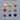 Emaille-Ohrringe *COLOR CIRCLE* von Hermoosa