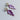 Keramik Statement Ohrringe *PURPLE RAIN* von Hermoosa