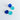 Runde Statement Ohrringe *BLUE* von Hermoosa