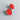 Rote XXL Ohrstecker *MOHNROT* 23mm von Hermoosa
