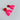 NEON Bogen Ohrringe *Neonpink & Rot* von Hermoosa