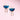 Bogen Statement Ohrringe *BLUE HALF MOON* von Hermoosa