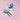Bogen Statement Ohrringe *BLUE HALF MOON* von Hermoosa