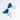 Bogen Statement Ohrringe *BLUE HALF MOON* von Hermoosa