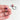 Statement Ohrringe *CIRCLE* rosa/violett/schwarz von Hermoosa
