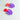 Statement Ohrringe - *TROPICAL MONSTERA neonorange- violett* von Hermoosa