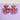 Statement Ohrringe *GLITZER KONFETTI PINK/ GOLD*