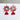 Statement Ohrringe *FLOWER POP* - Red Edition