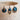 Emailleohrringe *PETROL* 3 Vintage Designs von Hermoosa