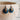 Emailleohrringe *PETROL* 3 Vintage Designs von Hermoosa