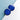 Blaue XXL Keramik Ohrstecker *MAGIC BLUE* von Hermoosa