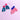 Statement Bogen Ohrringe *COLOURBLOCK No.5*