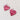 Statement Creolen Herzohrringe *SWEET HEART GLITTER 2* von Hermoosa