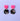 Leopardenmuster Ohrringe NEONPINK